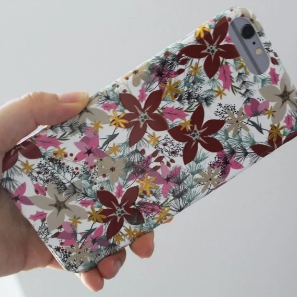 NEW iPhone 7 Plus /iPhone 8 Plus Floral case